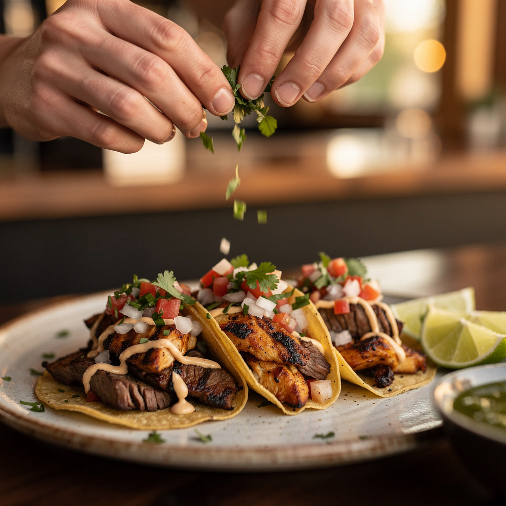 Ana's Taco Bar festive Taco Tuesday specials with delicious tacos and drinks in Santa Barbara